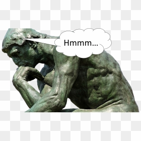 This Is A Topic That Typically Generates Emotion And - Thinker Meme, HD Png Download - the thinker png