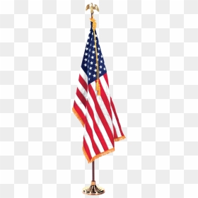American Flag No Wind, HD Png Download - american flag pole png