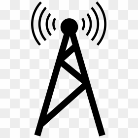 Frequency Antenna - Cell Phone Tower Icon, HD Png Download - antenna png