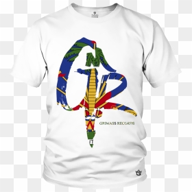 T-shirt, HD Png Download - haitian flag png