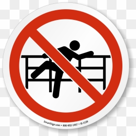 No Graffiti Sign, HD Png Download - railing png