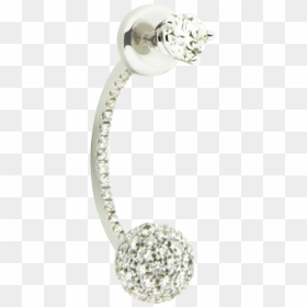 Body Jewelry, HD Png Download - diamond earring png