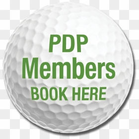 Photo Of Pdp Members Golf Ball With Link To Pdp Member - 1 800 Flowers, HD Png Download - golf ball on tee png
