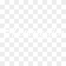 Resurrection Sunday Black And White, HD Png Download - sunday png