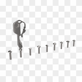 Geekey Multi-head Fit Web 2000 - Geekey Multi-tool, HD Png Download - screw head png