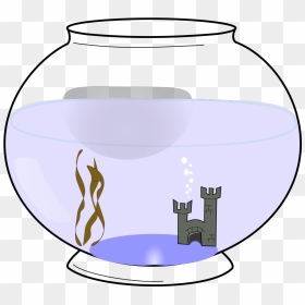 Fishbowl Svg Clip Arts, HD Png Download - fishbowl png