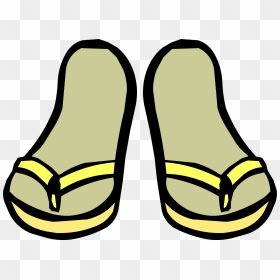 Club Penguin Sandals , Png Download - Sandal, Transparent Png - sandals png