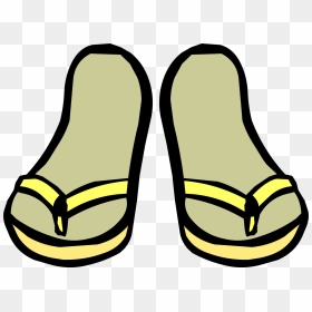 Club Penguin Sandals , Png Download - Sandal, Transparent Png - sandals png
