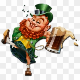 St Patrick Leprechaun Drunk , Png Download - Drunk Leprechaun Png, Transparent Png - drunk png