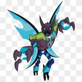 Transparent Ben 10 Png - Ben 10 Omni Enhanced Stinkfly, Png Download - ben 10 png