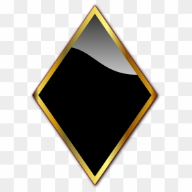 Gold Diamond Shape Clipart, HD Png Download - elegant frame png