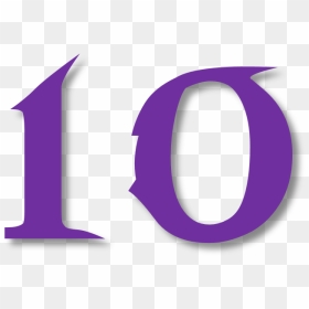 10 Number Png Background Image - Twewy Player Pin, Transparent Png - number 10 png