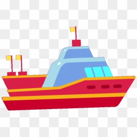 Vessel Png Background Image - Boat Gif Transparent Background, Png Download - cruise ship clip art png