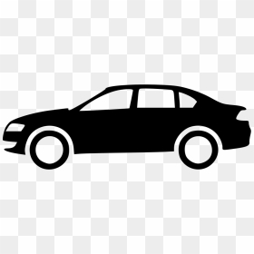 Transparent Car Png Icon - Sedan Car Icon Png, Png Download - car png icon