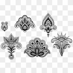 Tattoo Mandalas Faciles, HD Png Download - henna png