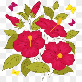 Hawaiian Hibiscus Clipart - Hawaiian Hibiscus, HD Png Download - hawaiian png