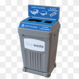 Flex E™ Bin To Collect Tesla Safety Glasses - Battery Recycling Bin Png, Transparent Png - recycle bin png