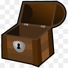 Chest, Treasure, Box, Container, Wooden, Pirate, Open, HD Png Download - treasure png
