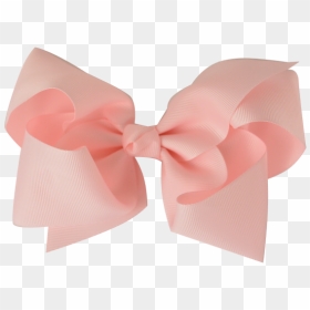 Pink Bow Ribbon Download Png Image - Light Pink Aesthetic Bow, Transparent Png - ribbon bow png