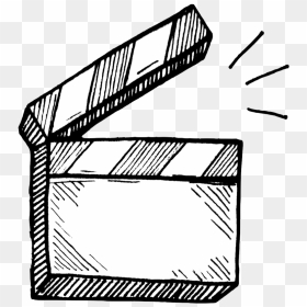 Our Story Hidden Diamond Productions - Clapperboard Drawing Png, Transparent Png - movie clapper png