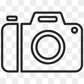 Transparent Photographer Camera Clipart - Camera Outline Png, Png Download - camera outline png