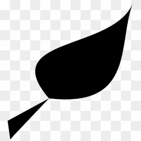 Leaf Black Clipart - Black Leaf Clip Art, HD Png Download - black leaf png