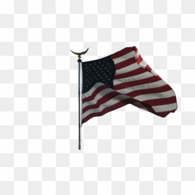Flag Of The United States, HD Png Download - american flag pole png