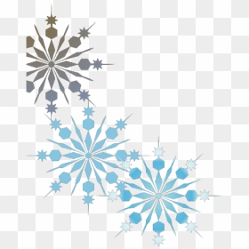 Green Snowflake, HD Png Download - snowflake vector png