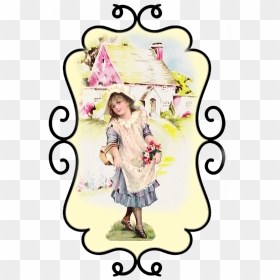 Cute Happy May Day, HD Png Download - label frame png