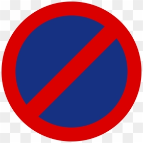 No Parking Sign Sweden, HD Png Download - prohibited sign png