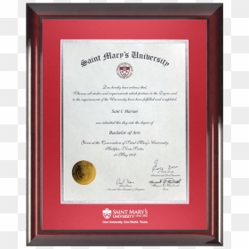 Certificate With Frame Png, Transparent Png - elegant frame png