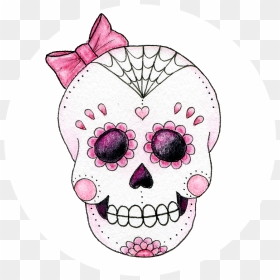 Transparent Skull Clipart Png - Pink Sugar Skulls, Png Download - skull clipart png