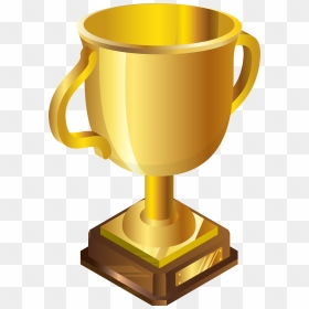 Gold Cup Png, Transparent Png - gold trophy png