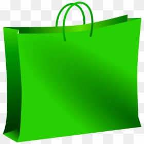Green Bag Clip Arts - Green Shopping Bag Clipart, HD Png Download - tea bag png