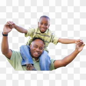 Oakmed Vitality In Life - Father And Son Png, Transparent Png - african american png