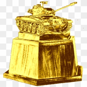 Trophy - Tank, HD Png Download - gold trophy png