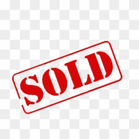 Just Sold Png - Sold Out Sticker Png, Transparent Png - sold stamp png