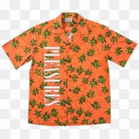 Palm Tree Hawaiian Shirt - Maple Leaf, HD Png Download - hawaiian png