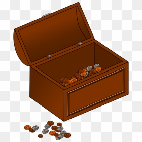 Box,buried Treasure,treasure - Treasure Chest Gif Transparent Background, HD Png Download - treasure png