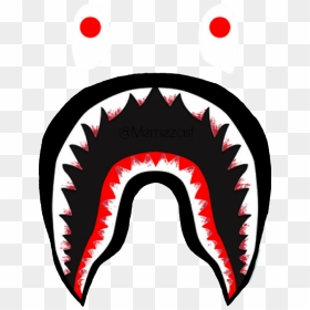 Bape Logo Png - Shark Bape Logo Png, Transparent Png - bape shark png