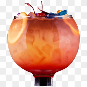 Fish Bowl Png - Cocktail Fish Bowl Drink Png, Transparent Png - fish bowl png