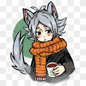 Wolf Ears By Inazumaniac - Ears Wolf Chibi Art, HD Png Download - ears png