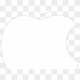 Clipart Apple Logo - Heart, HD Png Download - white apple logo png