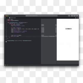 Create Uilabel Programmatically In Swift - Swift Ui Button Action, HD Png Download - label frame png