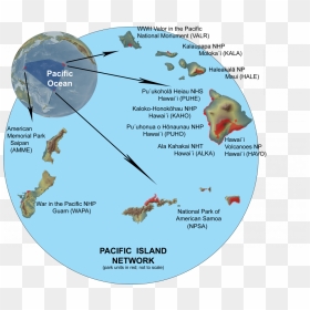 Transparent Hawaii Islands Png - Hawaii And Samoa Map, Png Download - hawaii islands png