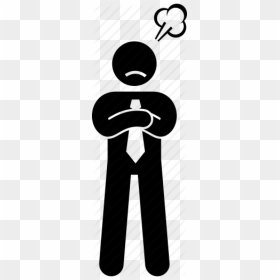 Annoy, Businessman, Irritated, Man, Person, Upset Icon - Angry Person Icon, HD Png Download - angry person png