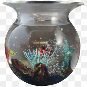 Vase, HD Png Download - fish bowl png