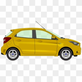 Automotive Exterior,compact Car,car - Yellow Car Png Vector, Transparent Png - car png icon