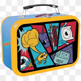 Comic Book Halftone Tin Lunchbox - Cartoon Lunchbox, HD Png Download - comic book dots png