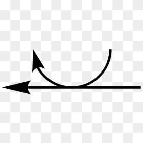Black, Thin, Left, Arrow, Double, Round, Arrows, Links, HD Png Download - thin arrow png